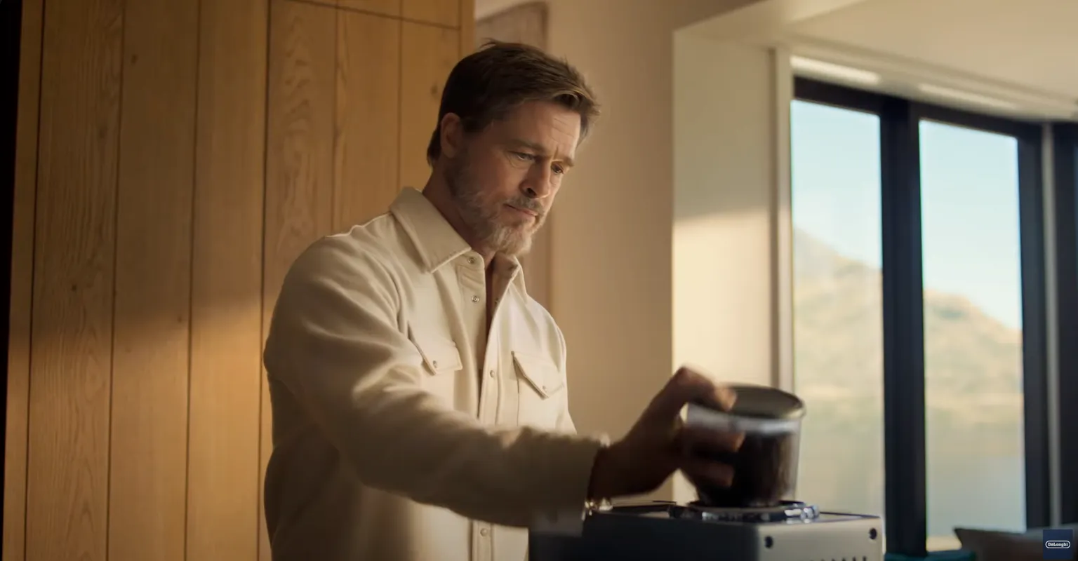 Brad Pitt, Taika Waititi, and a $1,500 Espresso Machine