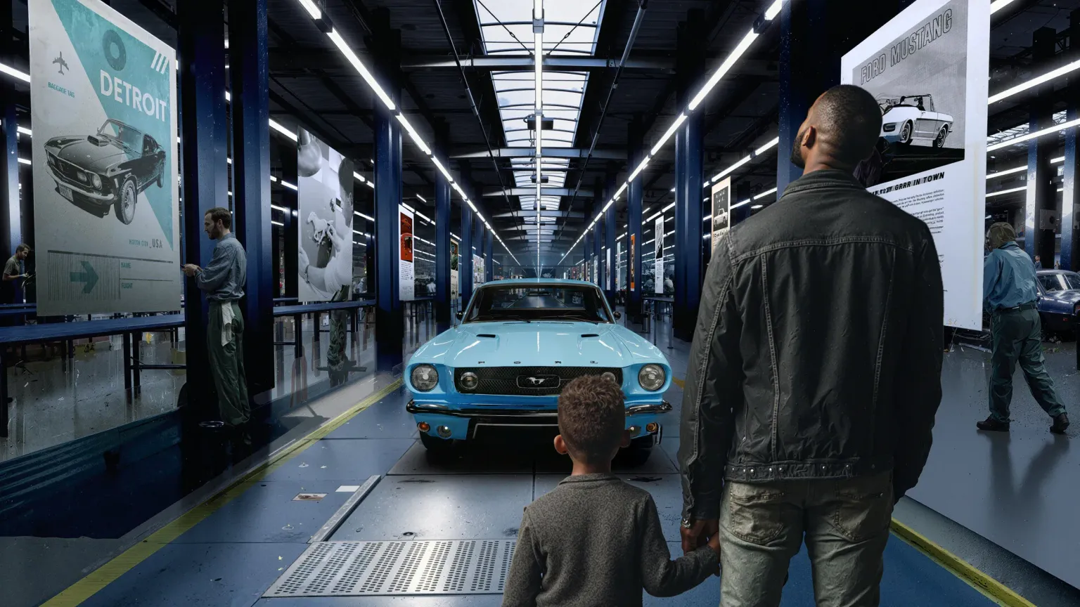 Ford Built a Mustang Experience Where the Car Is the Main Character