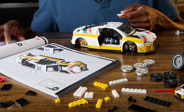 From Track to Tabletop: Audi x Hot Wheels Brick Shop